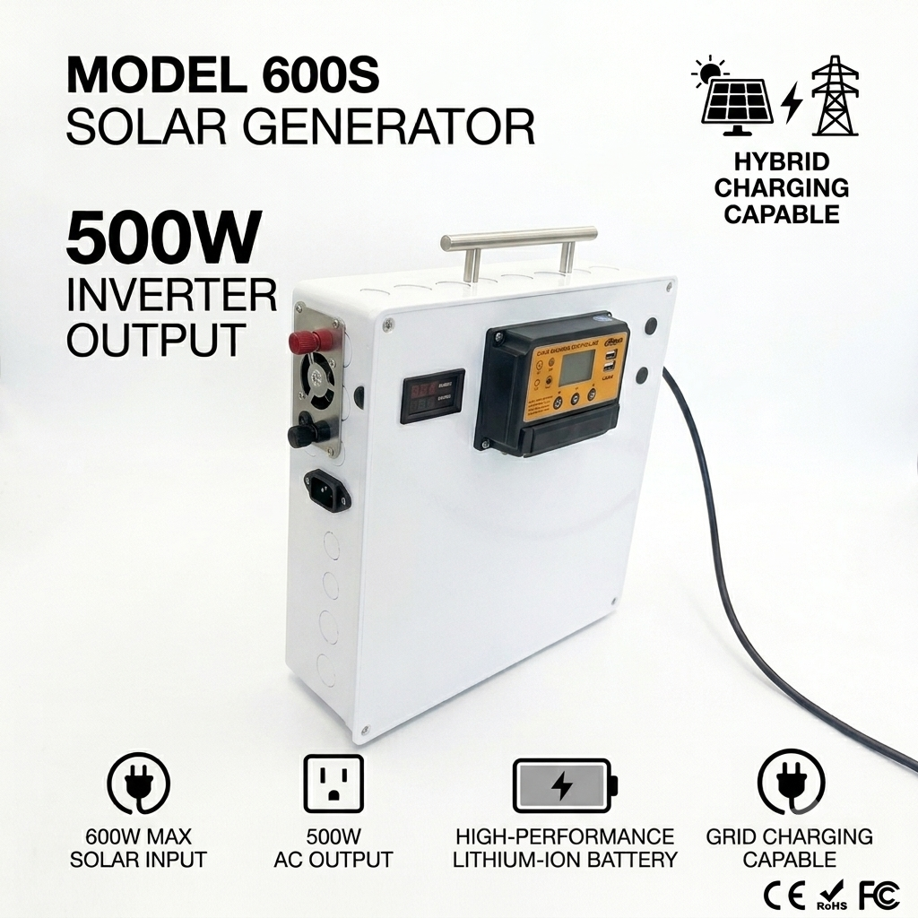 50ah 12v Solar Generator